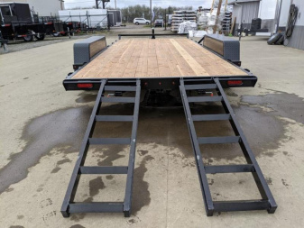 New 2025 EAGLE TRAILERS EFB716TA3 Flatbed Trailer