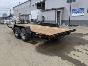 New 2025 EAGLE TRAILERS EFB716TA3 Flatbed Trailer