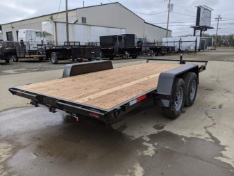 New 2025 EAGLE TRAILERS EFB716TA3 Flatbed Trailer