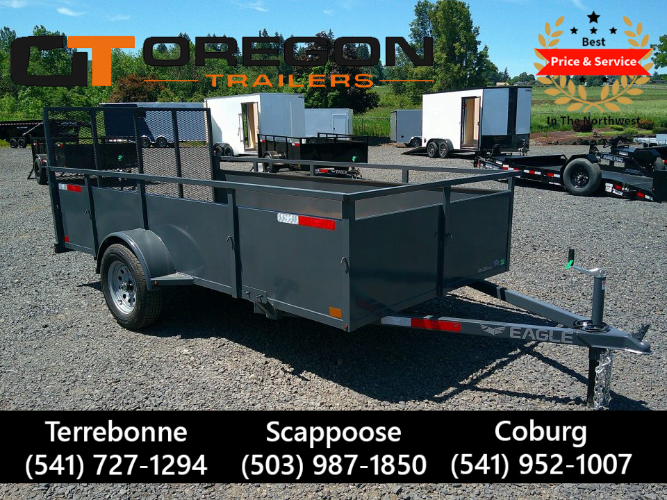 New 2026 Eagle Trailers FU612SA Utility Trailer