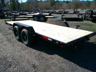 New 2025 EAGLE TRAILERS BHFB718TA5 Equipment Trailer