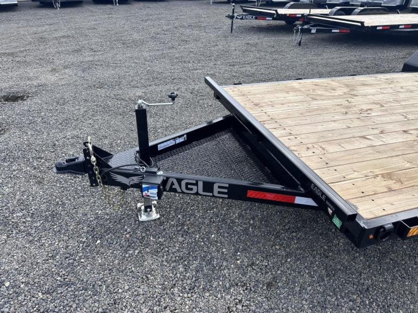 New 2025 EAGLE TRAILERS EFB720TA3 Flatbed Trailer