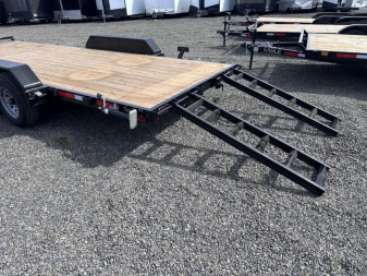 New 2025 EAGLE TRAILERS EFB720TA3 Flatbed Trailer