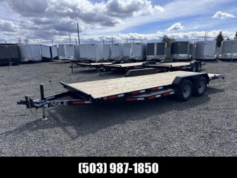 New 2025 EAGLE TRAILERS EFB720TA3 Flatbed Trailer
