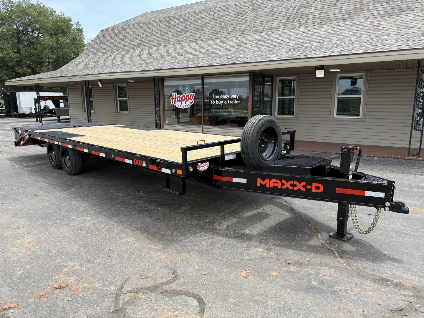 New 2026 MAXX-D 102”x24’ BP Deckover Flatbed – DOX