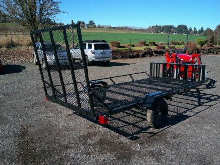 New RHM Trailers 6x12 Single Axle 3K Utility Trailer