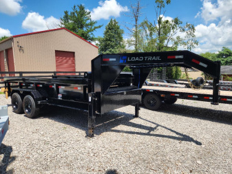 New 2026 Load Trail 16' Tandem Low-Pro Gooseneck Dump