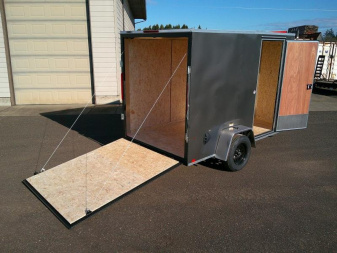 New 6x10 Single Axle 3K Enclosed Cargo Trailer