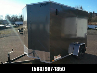 New 6x10 Single Axle 3K Enclosed Cargo Trailer