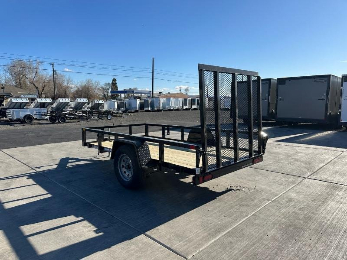New GRAND OPENING! New 5x10 Single Axle 3K Utility Trailer