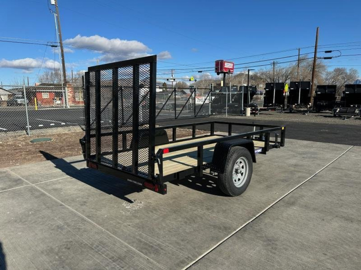 New GRAND OPENING! New 5x10 Single Axle 3K Utility Trailer