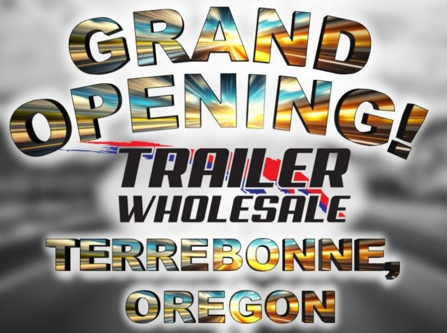 New GRAND OPENING! New 5x10 Single Axle 3K Utility Trailer