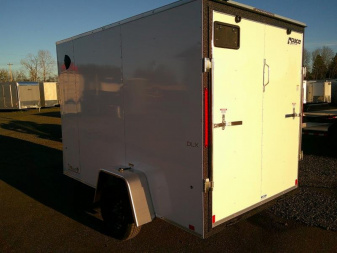 New 6x10 Single Axle 3K Enclosed Cargo Trailer