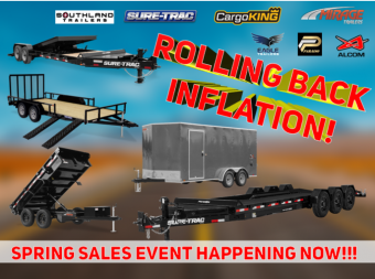 New 6x10 Single Axle 3K Enclosed Cargo Trailer