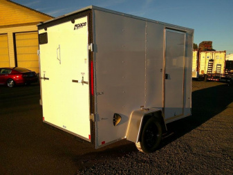 New 6x10 Single Axle 3K Enclosed Cargo Trailer