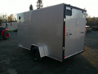 New 6x12 Single Axle 3K Enclosed Cargo Trailer