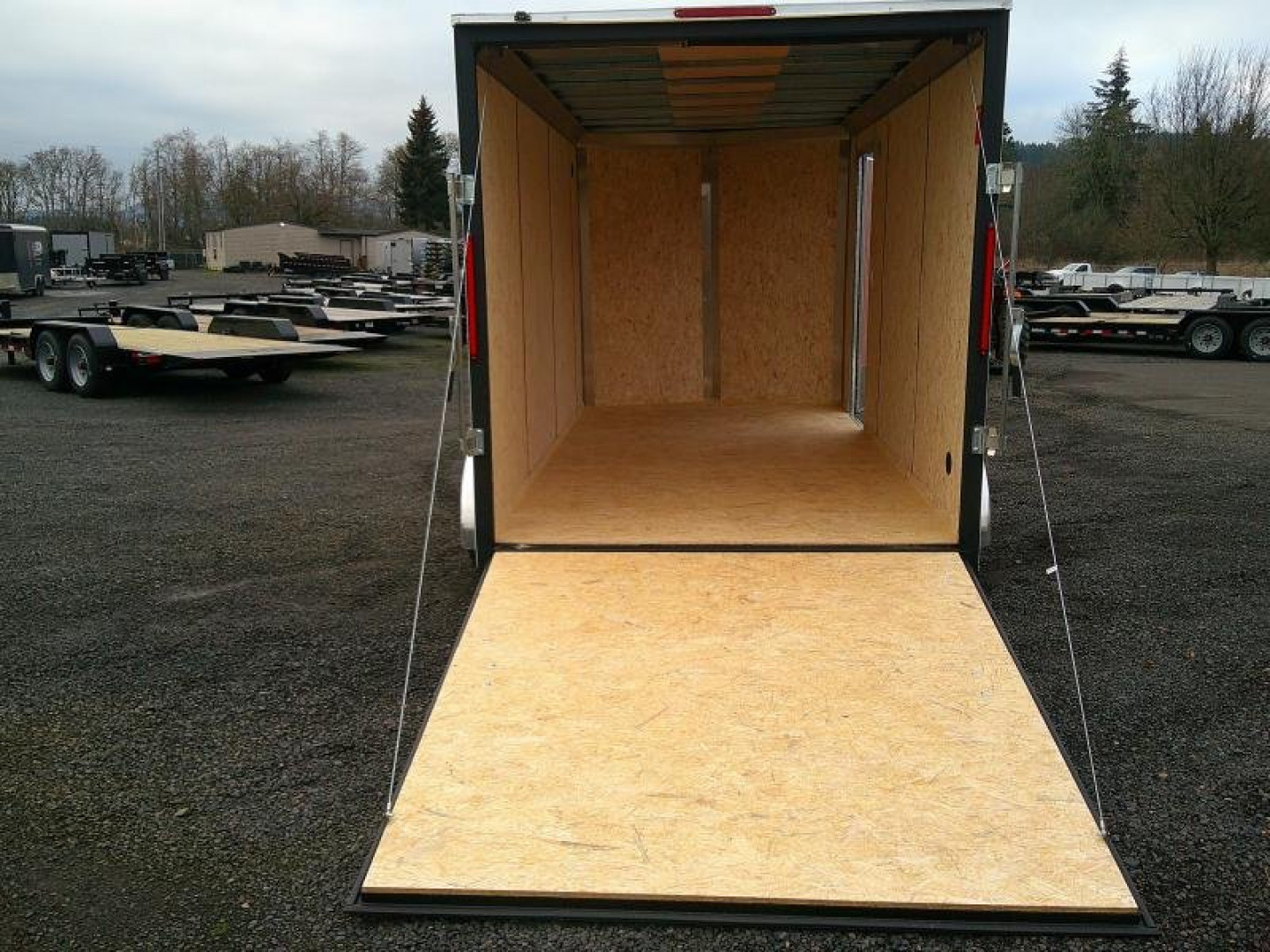 New 7x14 Tandem Axle 7K Enclosed Cargo Trailer