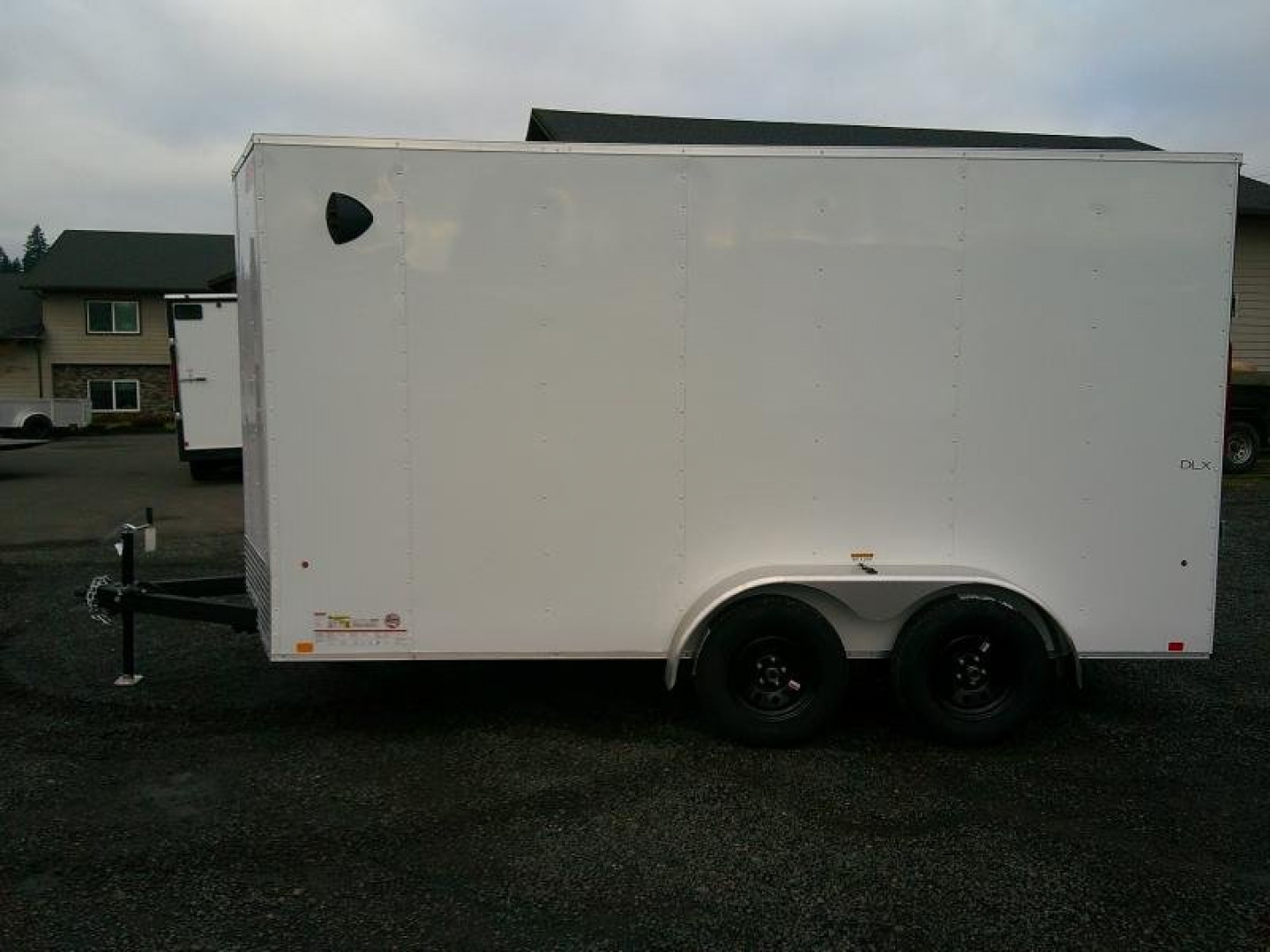 New 7x14 Tandem Axle 7K Enclosed Cargo Trailer