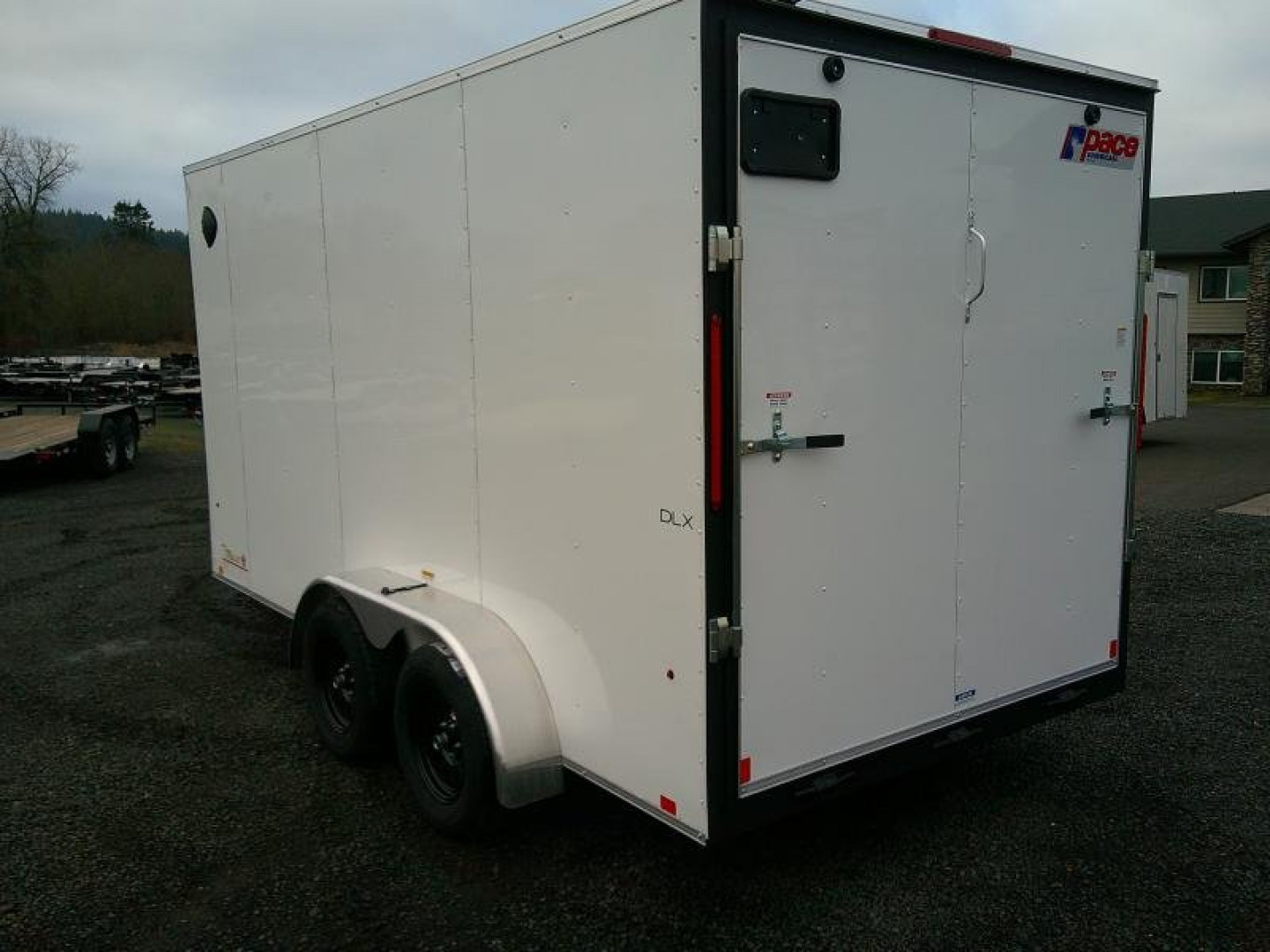 New 7x14 Tandem Axle 7K Enclosed Cargo Trailer