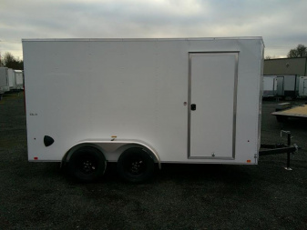 New 7x14 Tandem Axle 7K Enclosed Cargo Trailer