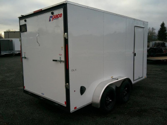 New 7x14 Tandem Axle 7K Enclosed Cargo Trailer
