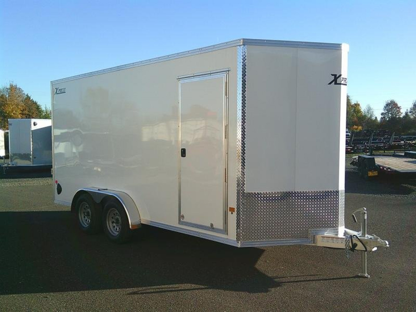 New 7.4X14 Tandem Axle 7K Enclosed ALL Aluminum Cargo Trailer