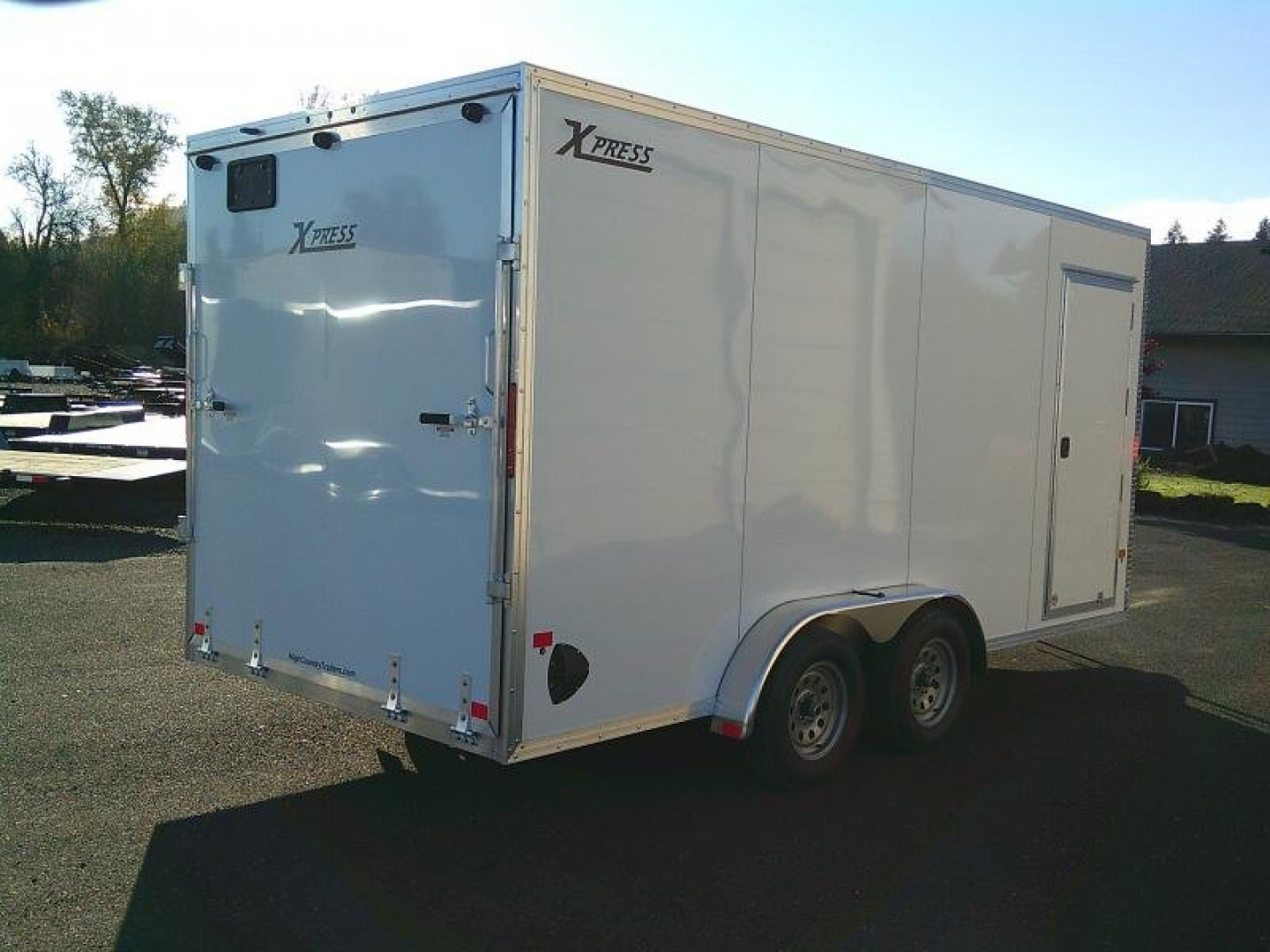 New 7.4X14 Tandem Axle 7K Enclosed ALL Aluminum Cargo Trailer