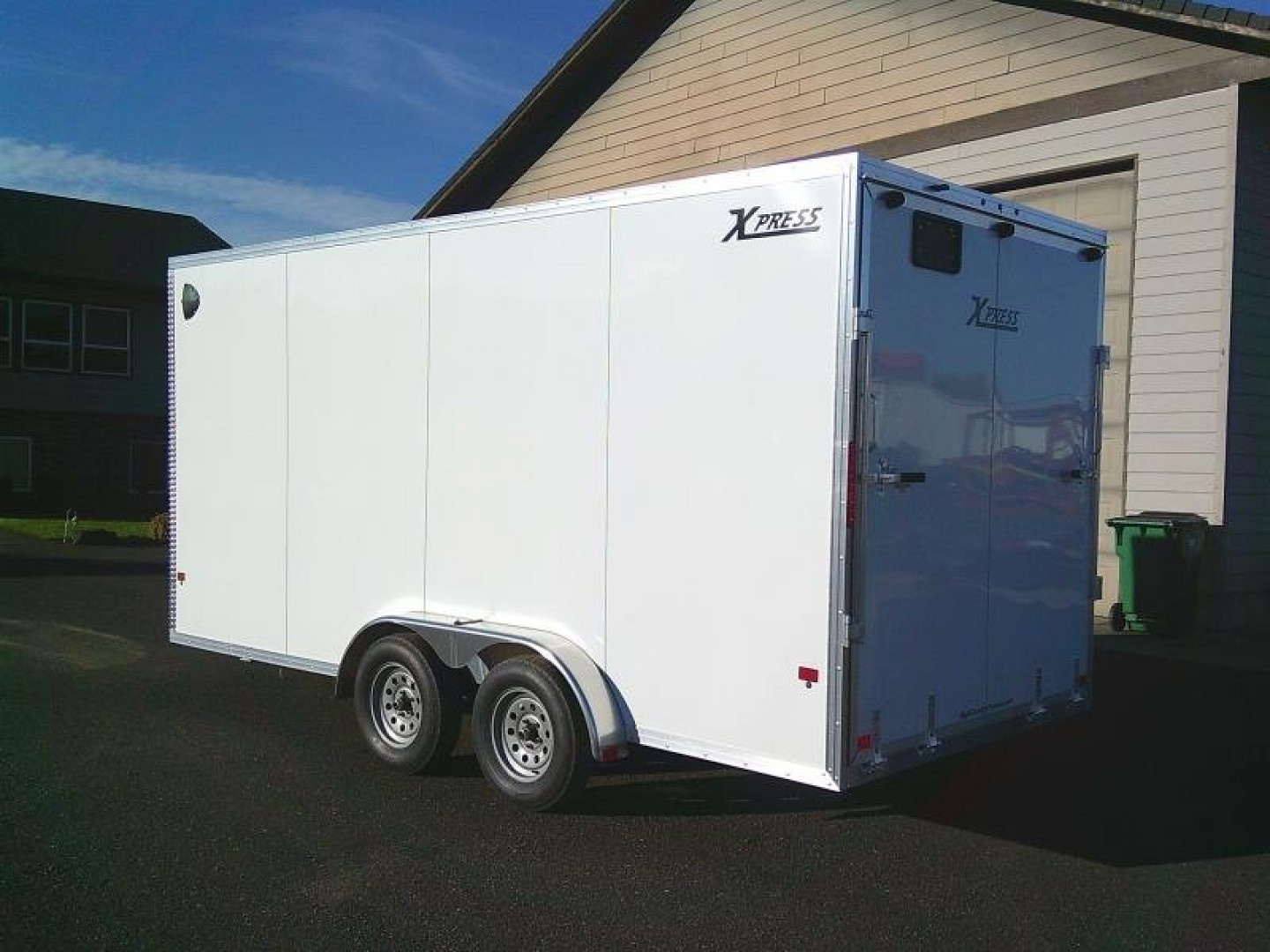 New 7.4X14 Tandem Axle 7K Enclosed ALL Aluminum Cargo Trailer