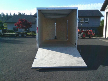New 7.4X14 Tandem Axle 7K Enclosed ALL Aluminum Cargo Trailer