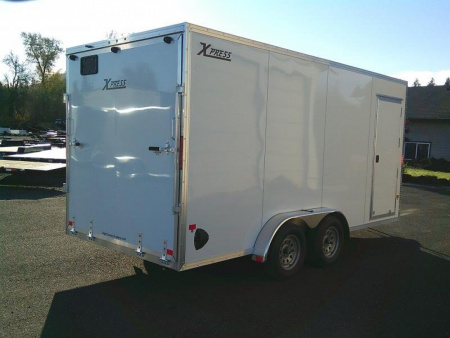 New 7.4X14 Tandem Axle 7K Enclosed ALL Aluminum Cargo Trailer