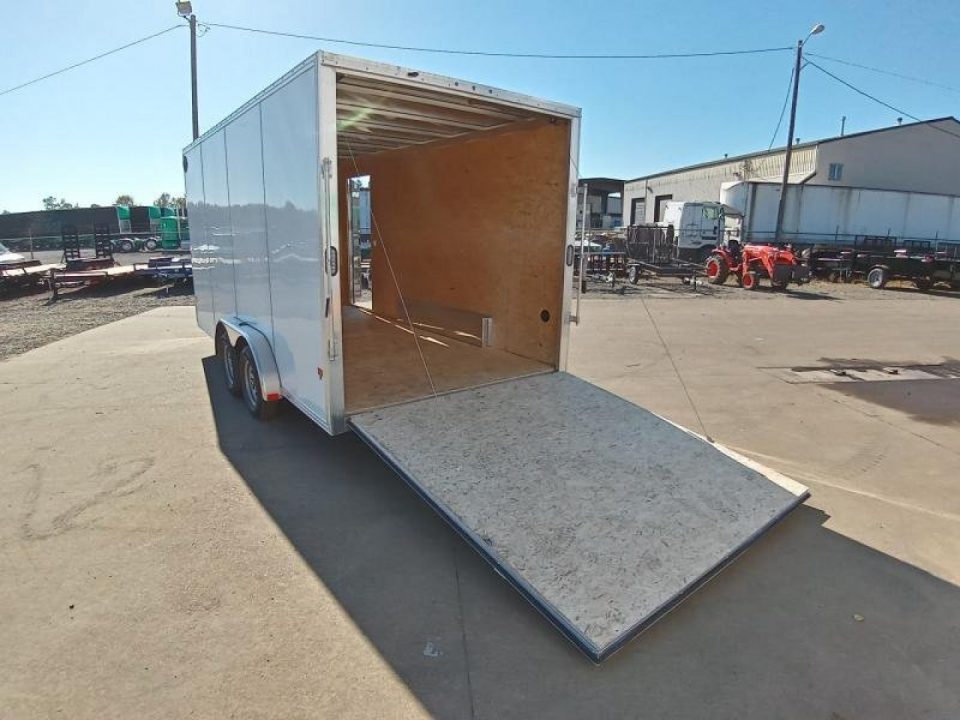 New 7.5X16 Tandem Axle 7K ALL Aluminum Enclosed Cargo Trailer