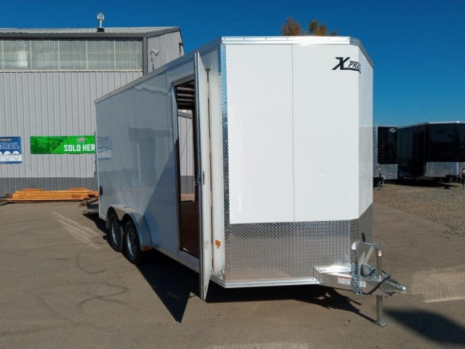 New 7.5X16 Tandem Axle 7K ALL Aluminum Enclosed Cargo Trailer