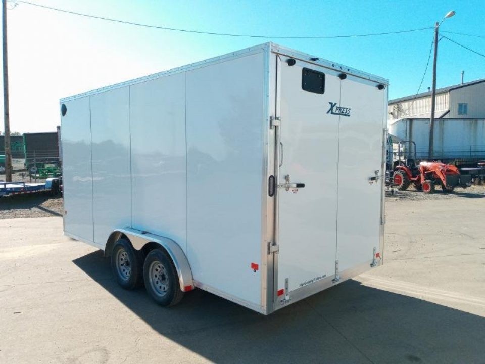 New 7.5X16 Tandem Axle 7K ALL Aluminum Enclosed Cargo Trailer