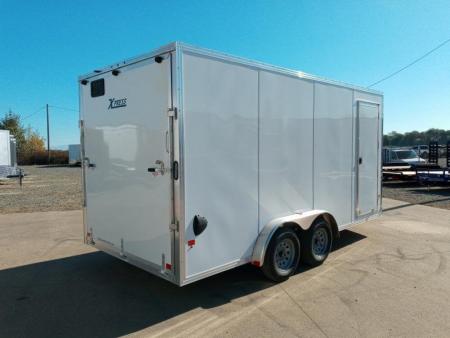 New 7.5X16 Tandem Axle 7K ALL Aluminum Enclosed Cargo Trailer
