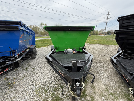 New 2024 Horizon Trailers RDZBP-14 ROLLSTER Dump Trailer (GVW:15260) ALL BLACK