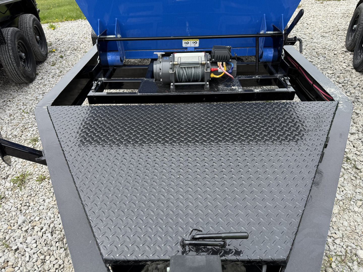New 2024 Horizon Trailers RDZBP-14 ROLLSTER Dump Trailer (GVW:15260) ALL BLACK