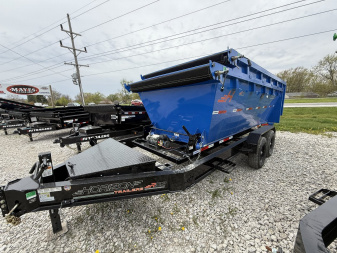 New 2024 Horizon Trailers RDZBP-14 ROLLSTER Dump Trailer (GVW:15260) ALL BLACK