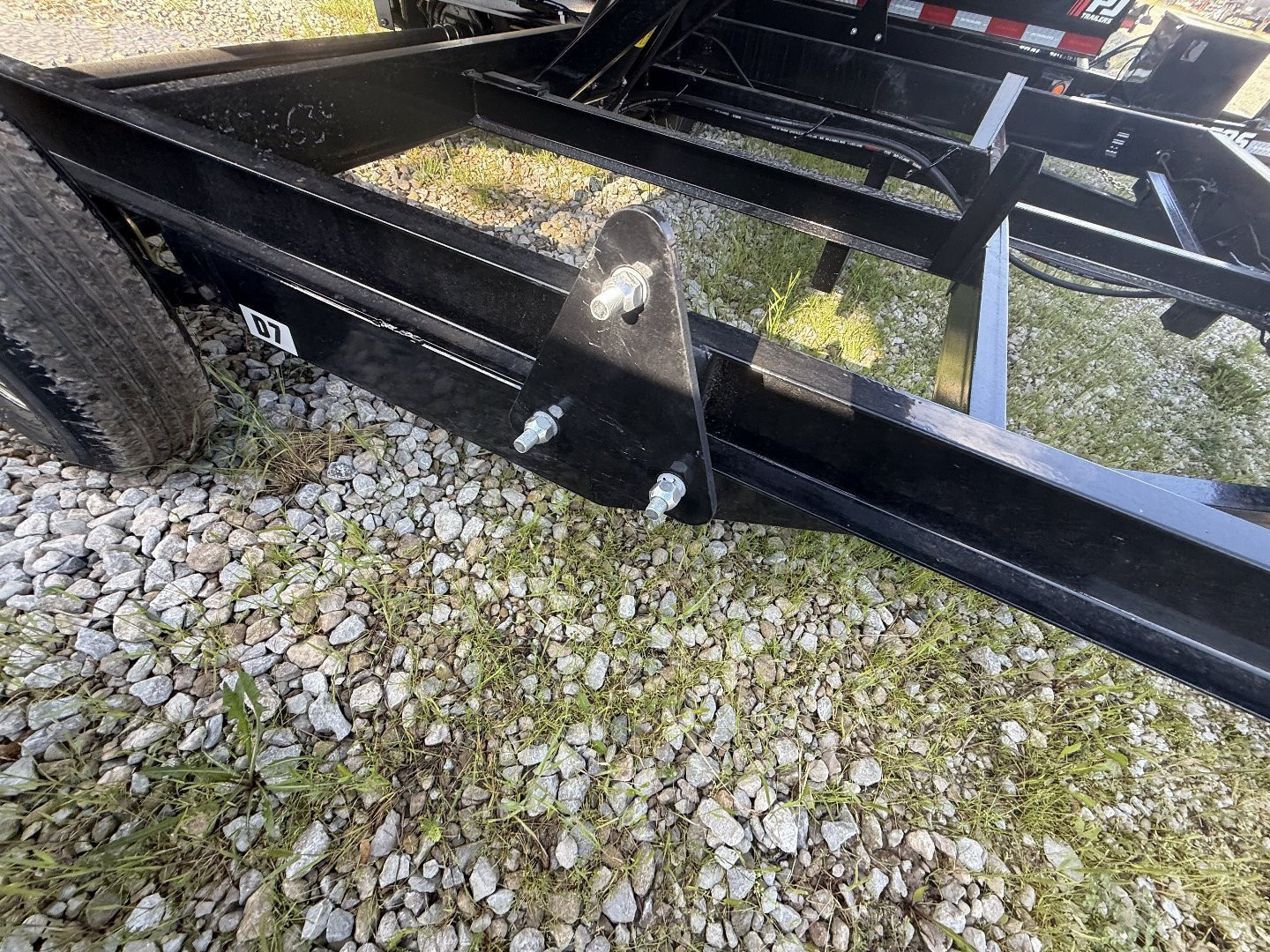 New 2026 PJ Trailers D7142 Dump Trailer 83X14 TA 24" SIDES (GVW:14000) BLACK