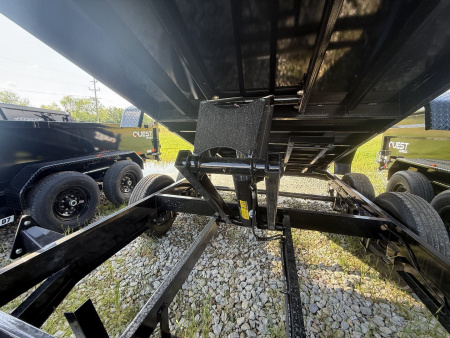 New 2026 PJ Trailers D7142 Dump Trailer 83X14 TA 24" SIDES (GVW:14000) BLACK