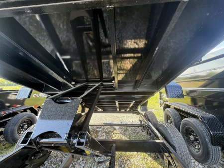 New 2026 PJ Trailers D7142 Dump Trailer 83X14 TA 24" SIDES (GVW:14000) BLACK