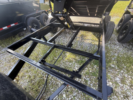 New 2026 PJ Trailers D7142 Dump Trailer 83X14 TA 24" SIDES (GVW:14000) BLACK