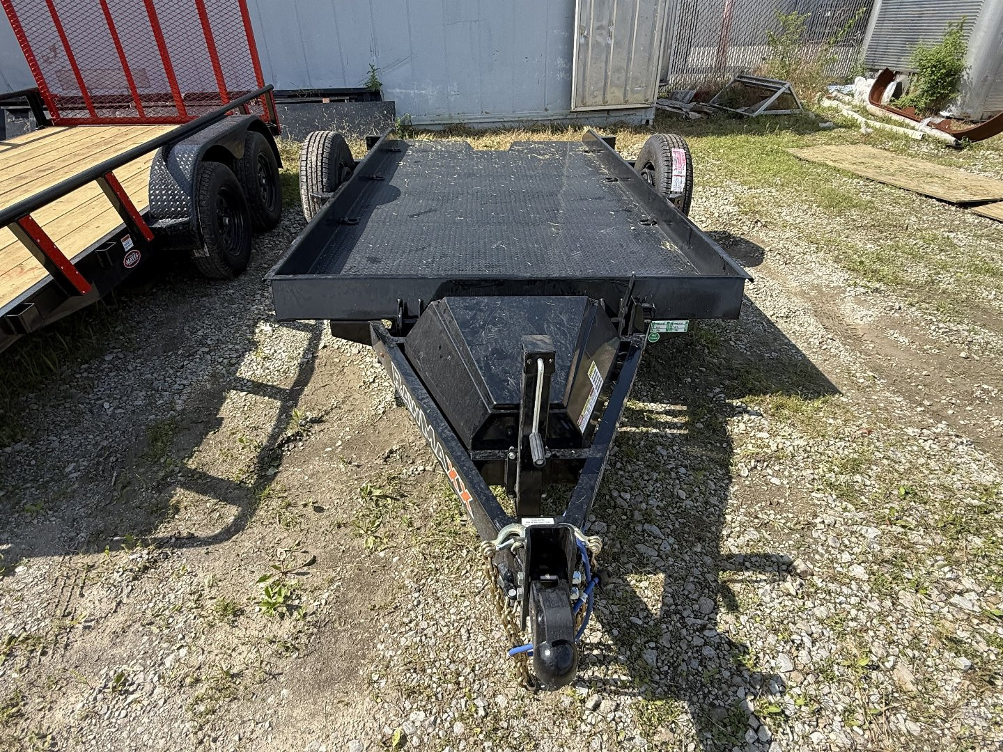 New 2025 Rawmaxx SGX1272BP7K Tilt Trailer 72X12 SA Scissor Lift (GVW:7000)