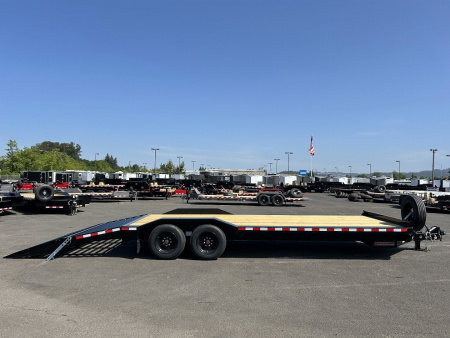 New 2025 Midsota 8.5x24 Flatbed Equipment Trailer 17.6K GVWR