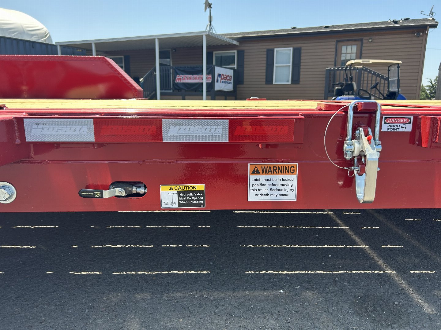 New 2025 Midsota 7x24 Split Tilt Equipment Trailer 17.6K GVWR