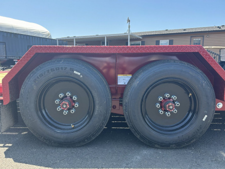 New 2025 Midsota 7x24 Split Tilt Equipment Trailer 17.6K GVWR