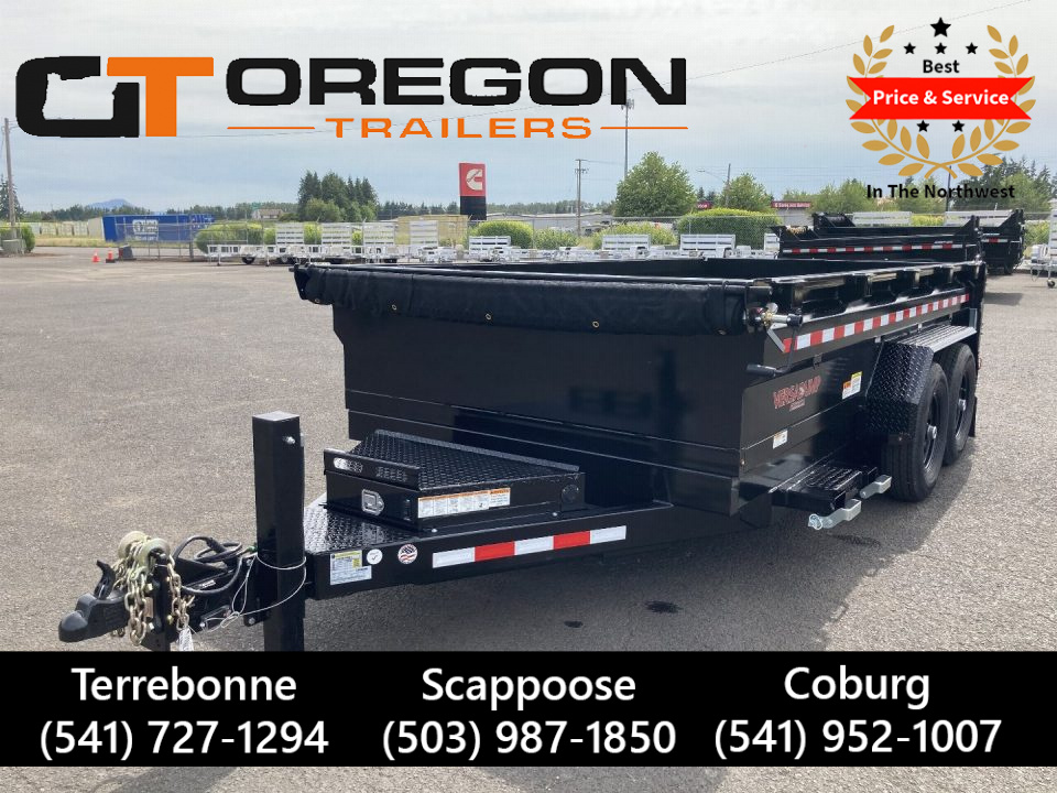 New 2025 MIDSOTA 7x14 VERSADUMP Scissor Dump 15.4K GVWR