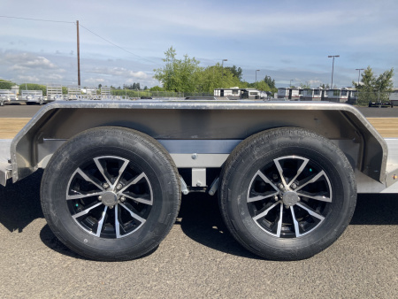 New 2025 Sure-Trac 7x18 Aluminum Power Tilt 7K GVWR