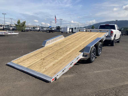 New 2025 Sure-Trac 7x18 Aluminum Power Tilt 7K GVWR