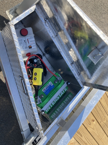 New 2025 Sure-Trac 7x18 Aluminum Power Tilt 7K GVWR