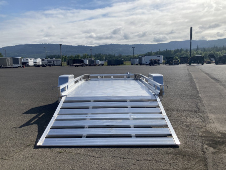 New 2025 Sure-Trac 7x10 Aluminum Low Side Utility 3K GVWR